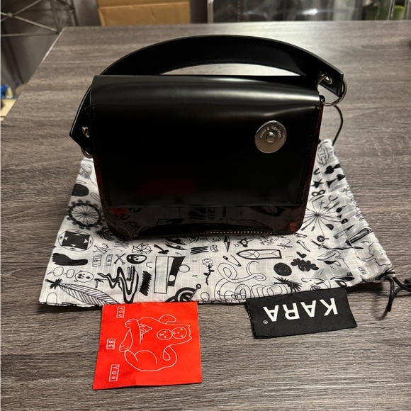 Kara NY Pinch Tortoise Bag - Picture 2 of 7